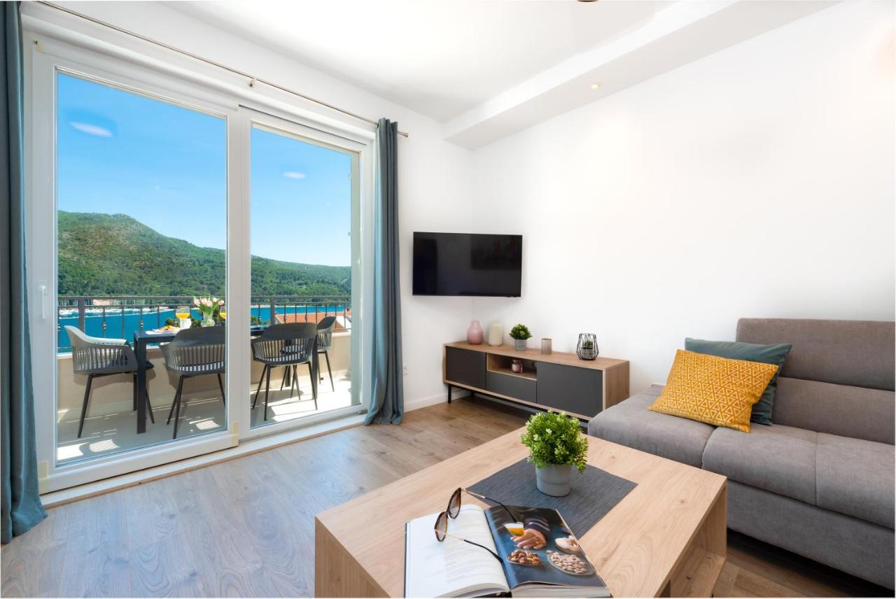 Apartman Amazing Sea View Petra & Paula Slano